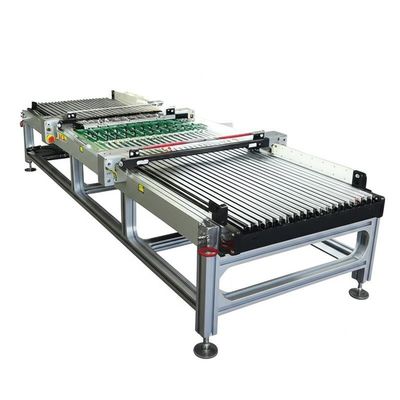 Equipamento de manuseio de PCB com comunicação SMEMA para fluxo na direção E-D ou D-E e maior eficiência